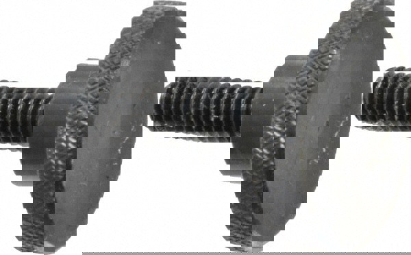 C-12L14 Steel Thumb Screw: 1/4-20, Knurled Head
